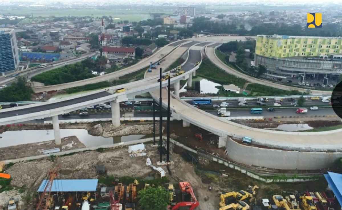 Capai Progres 93%, PUPR: Tol Cengkareng-Batuceper - Kunciran Ditargetkan Selesai Maret 2021