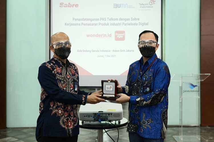 Telkom Gandeng Sabre Travel Network Kembangkan Wonderin.id dan TravelAja Telkom Gandeng Sabre Travel Network Kembangkan Wonderin.id dan TravelAja