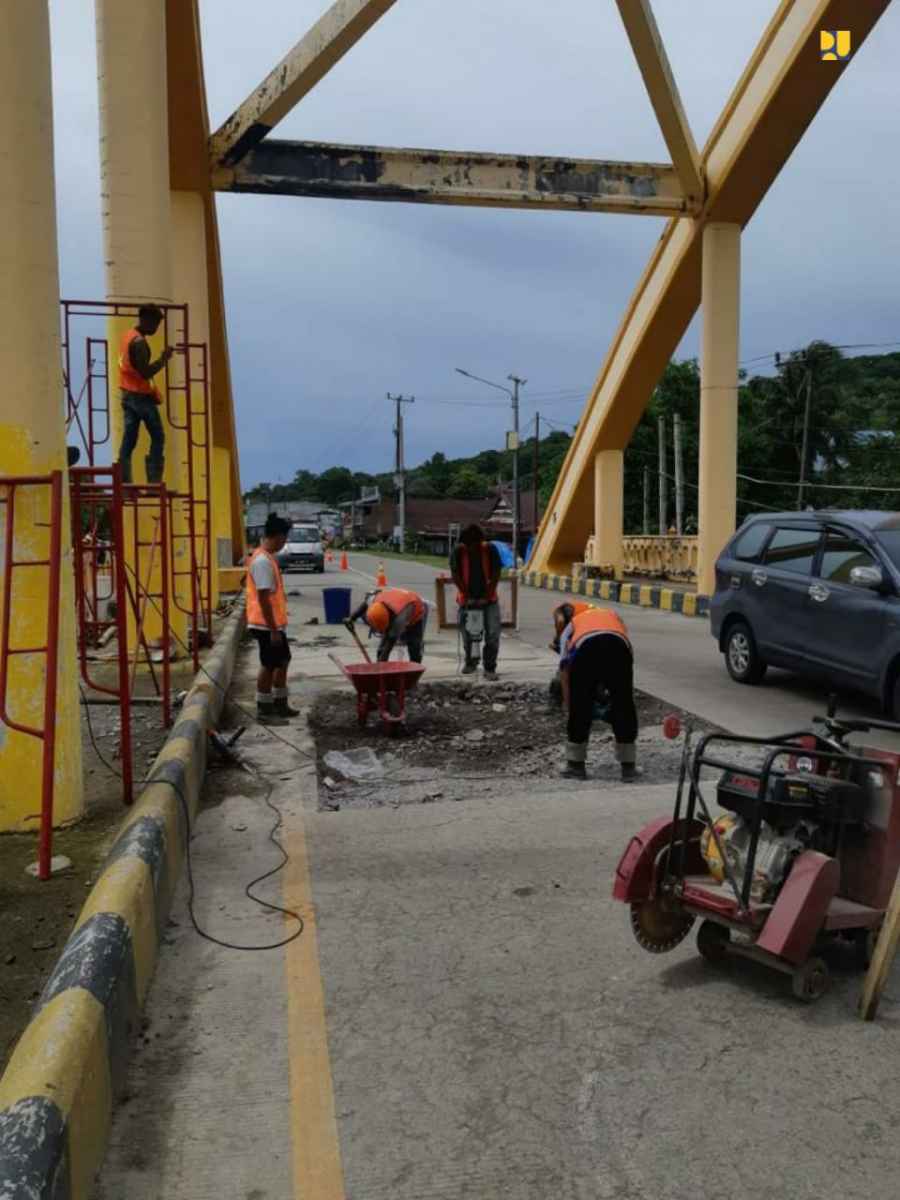 Telan Biaya Perawatan Rp19 Miliar, PUPR: Jembatan Sungai Bojo Kabupaten Barru Dongkrak Ekonomi Sulsel
