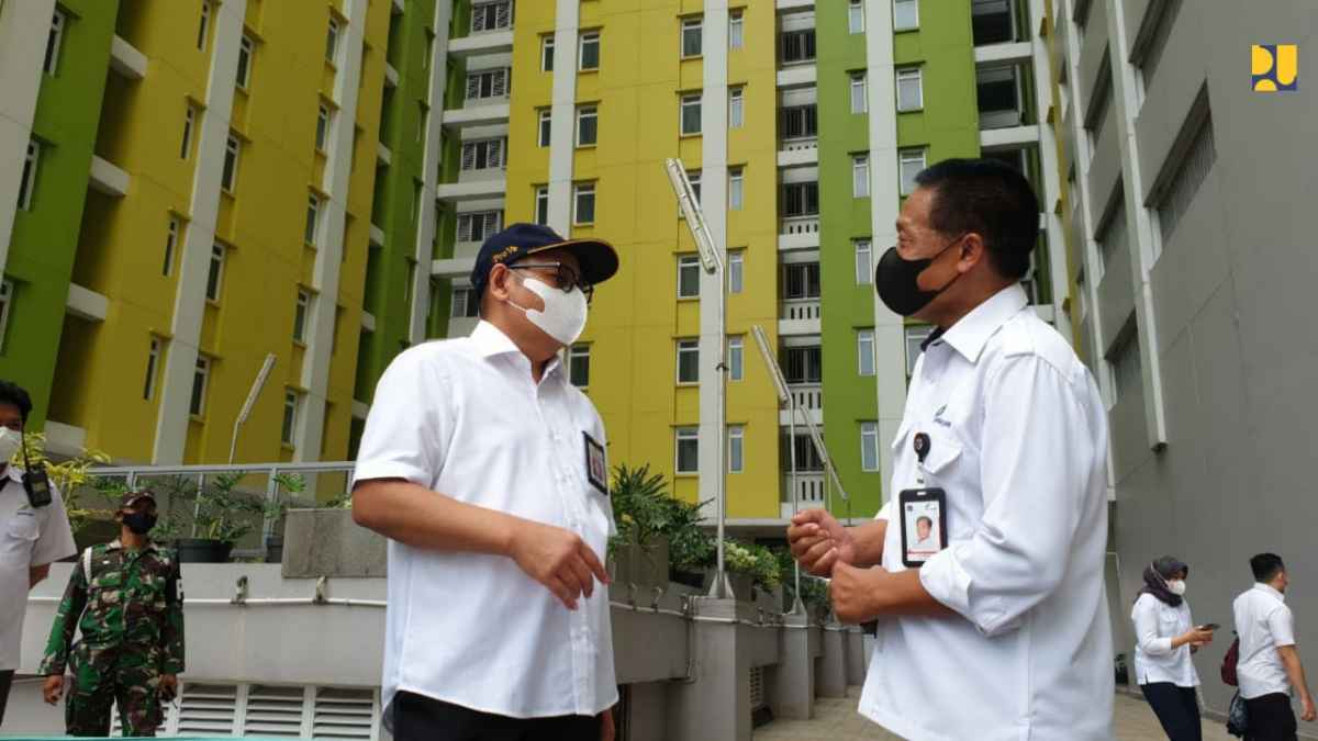 PUPR Jadikan Rusun Pasar Rumput Untuk Pasien COVID-19 PUPR Jadikan Rusun Pasar Rumput Untuk Pasien COVID-19