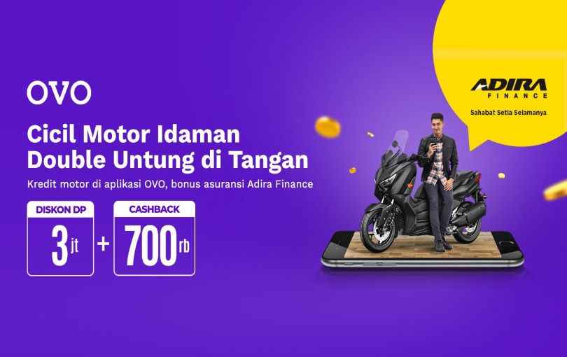 Adira Finance Jalin Kerja Sama dengan OVO untuk Pembiayaan Kendaraan Bermotor