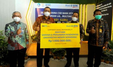 BTN Salurkan CSR Untuk Laboratorium Digital Unnes
