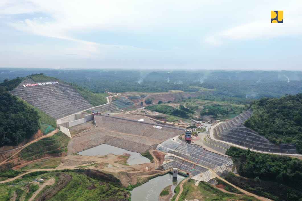 Lampung Jadi Lumbung Pangan, PUPR: Dua Bendungan Ditargetkan Selesai 2021 Lampung Jadi Lumbung Pangan, PUPR: Dua Bendungan Ditargetkan Selesai 2021