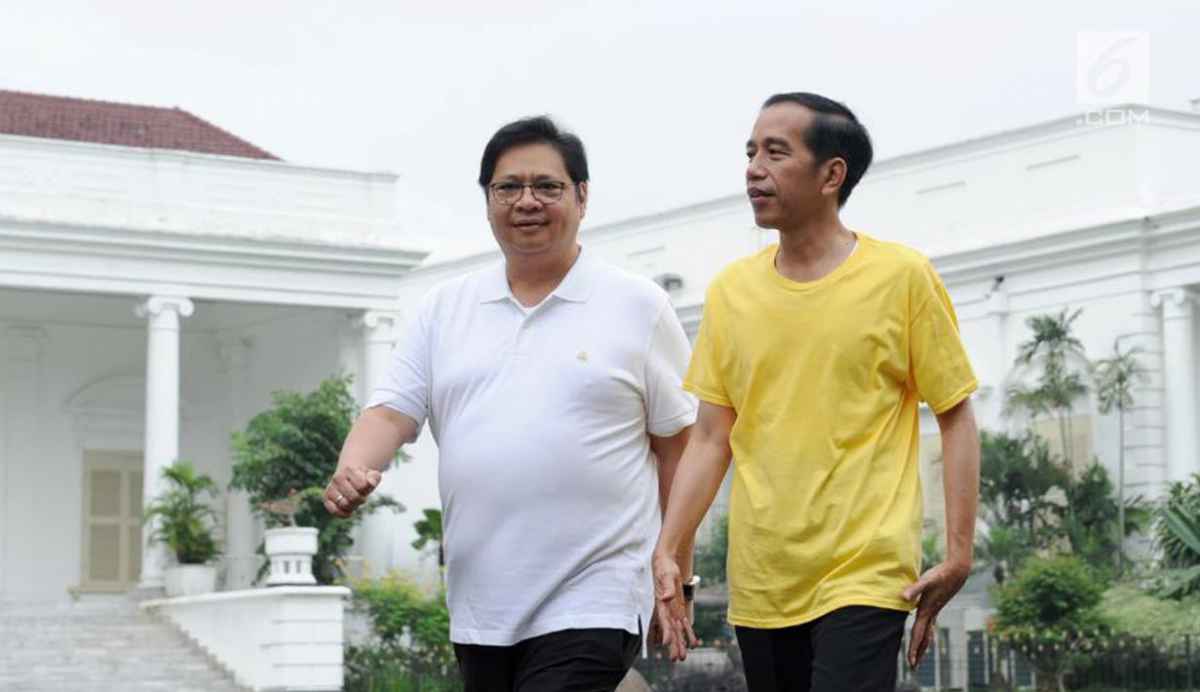 Kader Golkar Ini Minta Airlangga Hartarto Gandeng Jokowi untuk Pilpres 2024 Kader Golkar Ini Minta Airlangga Hartarto Gandeng Jokowi untuk Pilpres 2024