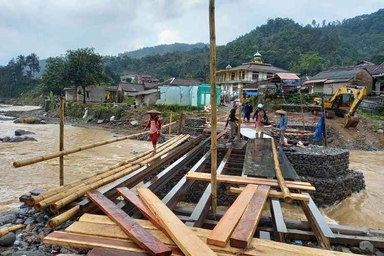 Telan Rp169 Miliar, WH  Instruksikan PUPR Segera Bangun Jembatan Ciberang