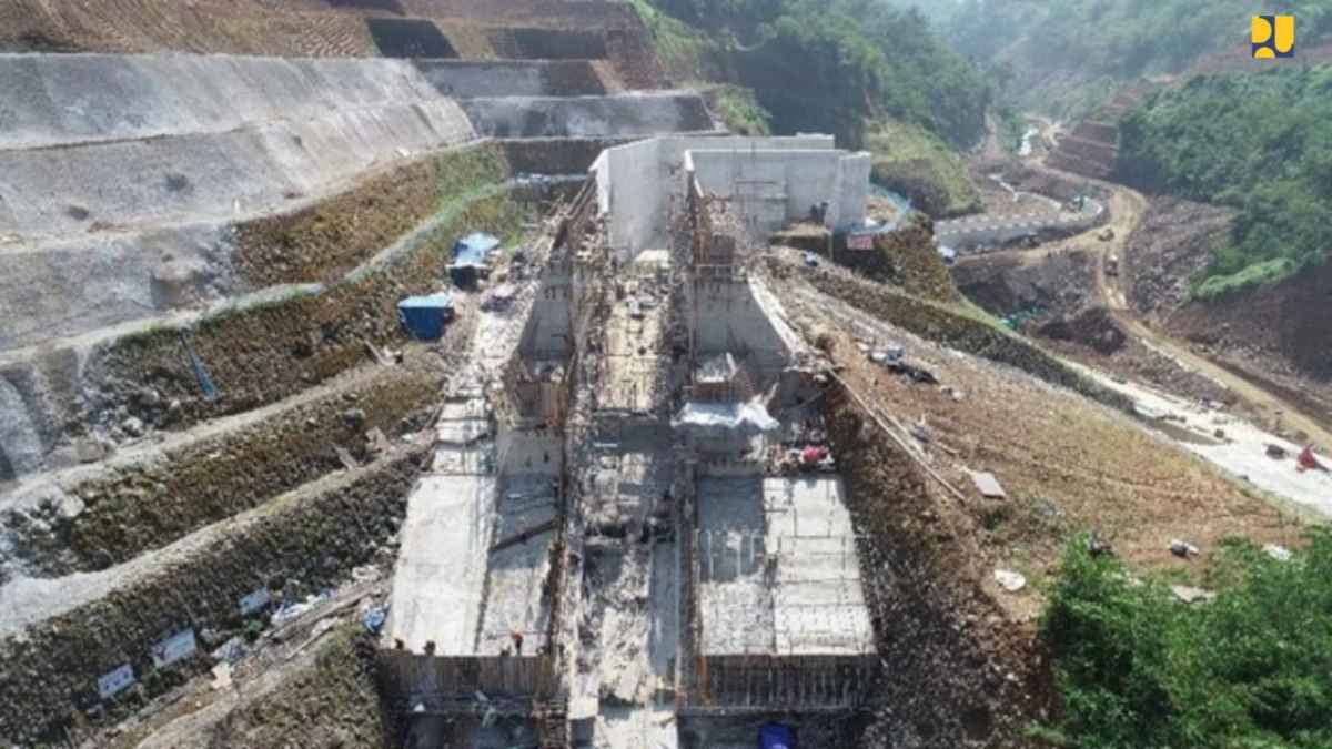 Capai Progres 75%, Dua Bendungan Jadi Pengendali Banjir Jakarta