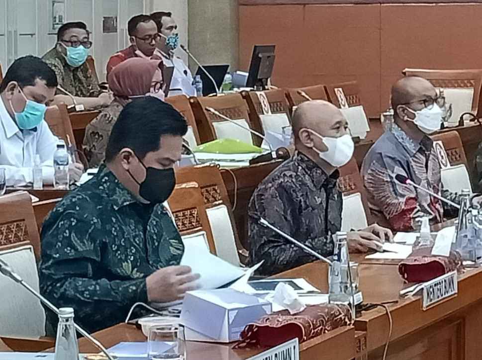 PMN Delapan BUMN, Erick Thohir: HK Baru Cair Rp6,2 Triliun PMN Delapan BUMN, Erick Thohir: HK Baru Cair Rp6,2 Triliun