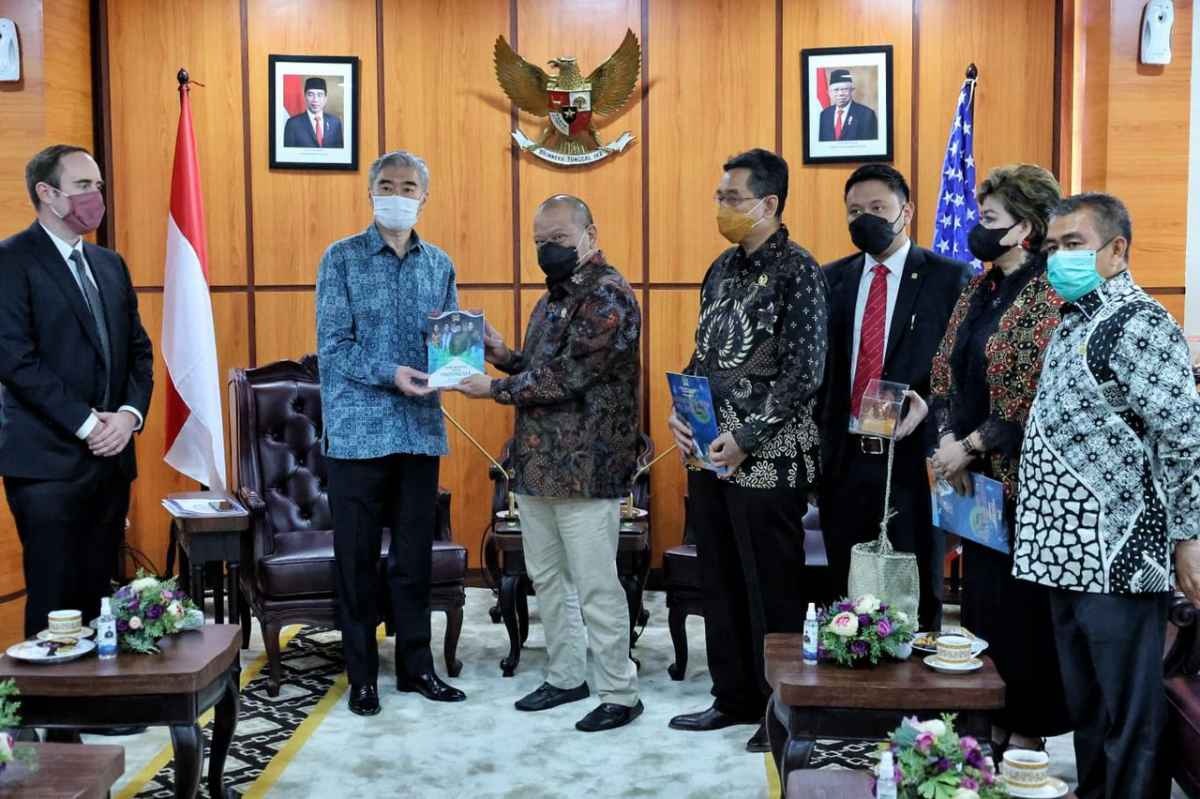 Bertemu LaNyalla, Dubes AS Dukung Penguatan DPD RI
