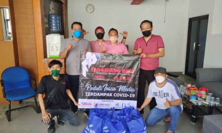 TR Media Group Bagikan Sembako ke FJT