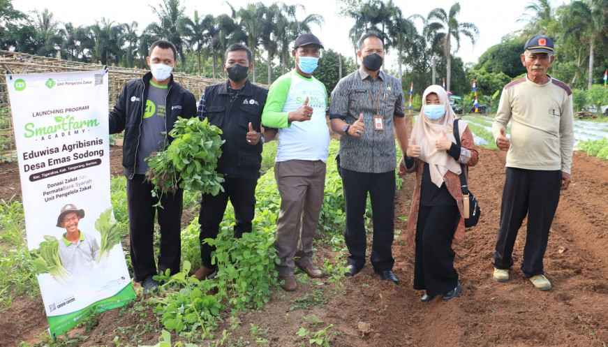Kolaborasi IZI dan Permata Bank Syariah Wujudkan Eduwisata Agribisnis Kabupaten Tangerang
