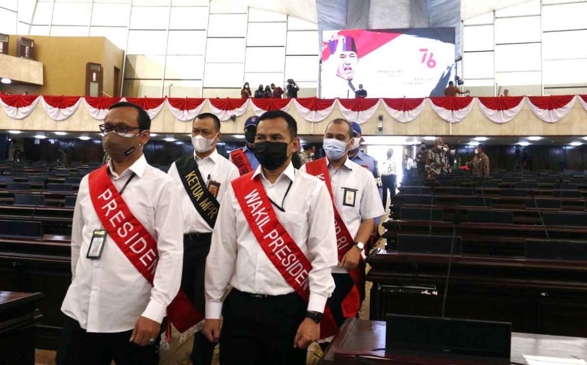 DPR Gelar Geladi Kotor Sidang Tahunan Bersama MPR DPR Gelar Geladi Kotor Sidang Tahunan Bersama MPR