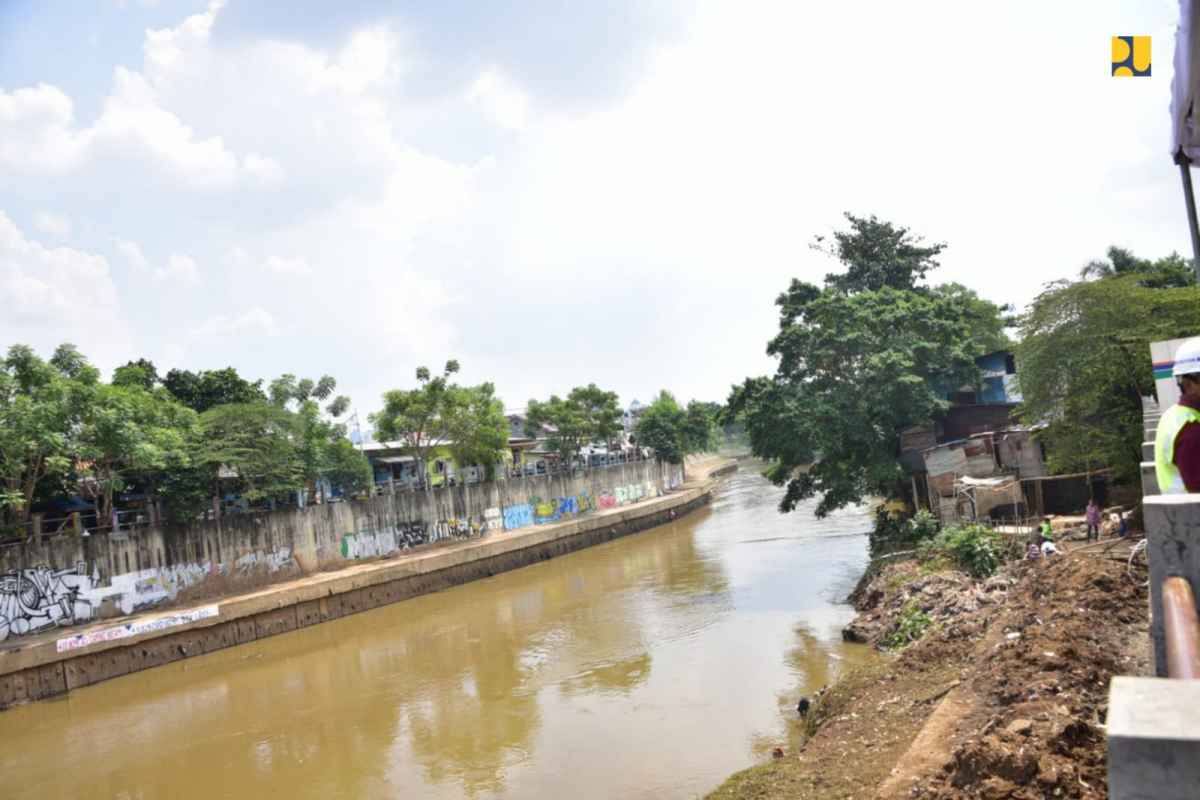 Telan Rp683 Miliar, PUPR Lanjutkan Proyek Sodetan Sungai Ciliwung Ke Kanal Banjir Timur