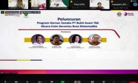 PT. Bukit Asam Dukung Gernas Pemberantasan Buta Literasi & Matematika