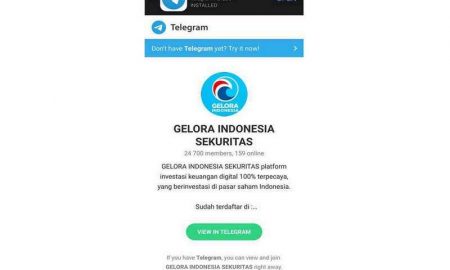 Dirugikan Investasi Bodong, Gelora Laporkan Akun Pencatut Ke OJK dan Polri