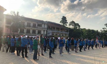 Ratusan Mahasiswa Komando, Gelar Baksos dan  Sambut Kesaktian Pancasila