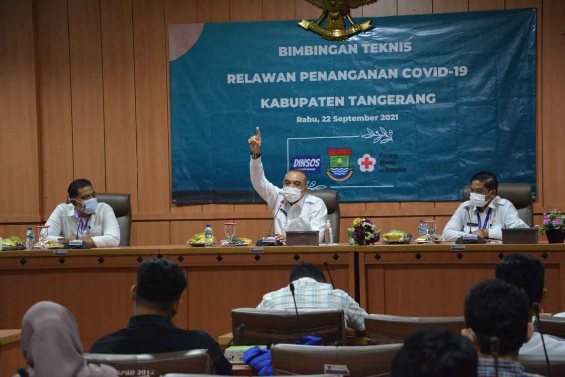 Pemkab Tangerang Gelar Bintek Relawan Penanganan COVID-19