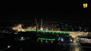 Berbiaya Rp272 Miliar, PUPR  Uji Coba Operasional Jembatan Sei Alalak
