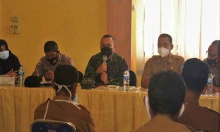 Rakor Percepatan Vaksinasi, Dandim Asel: Warga Harus Semakin Teredukasi