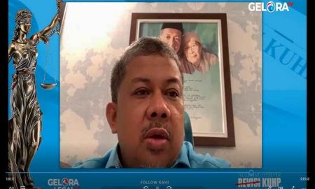 Akhir 2021, Gelora Minta  RUU KUHP Jadi Undang-Undang