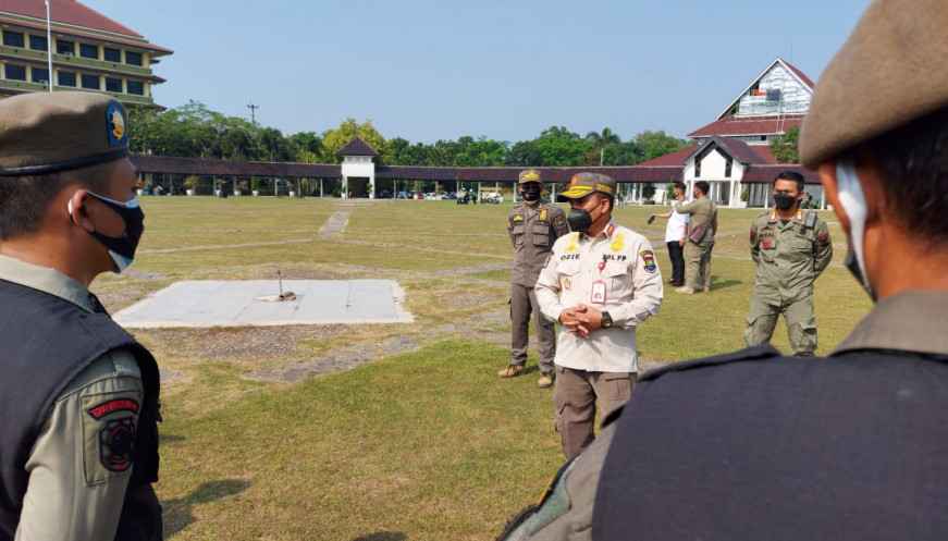 Tekan Kericuhan, Ratusan Satpol PP Awasi Pilkades Kabupaten Tangerang Tekan Kericuhan, Ratusan Satpol PP Awasi Pilkades Kabupaten Tangerang