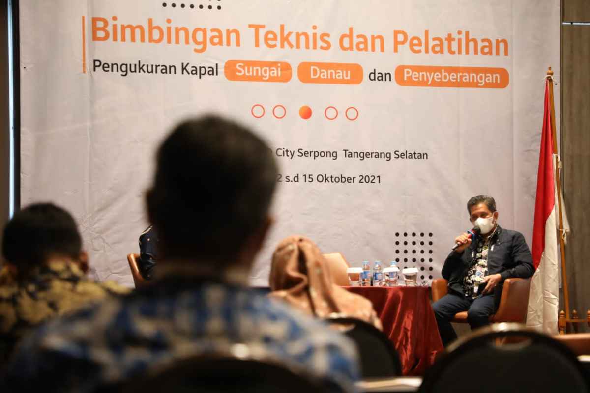 Demi Keselamatan Pelayaran, Ditjen Hubdat Gelar Bimtek dan Pelatihan Pengukuran Kapal 2021 Demi Keselamatan Pelayaran, Ditjen Hubdat Gelar Bimtek dan Pelatihan Pengukuran Kapal 2021