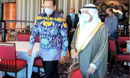 Bertemu Ketua Dewan Syura Kerajaan Bahrain, Ketua MPR Dorong Peningkatan Kerjasama Bilateral