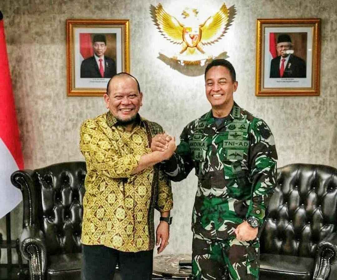 Di Tangan Andika Perkasa, Ketua DPD RI Berharap TNI Semakin Profesional dan Diperhitungkan Di Tangan Andika Perkasa, Ketua DPD RI Berharap TNI Semakin Profesional dan Diperhitungkan