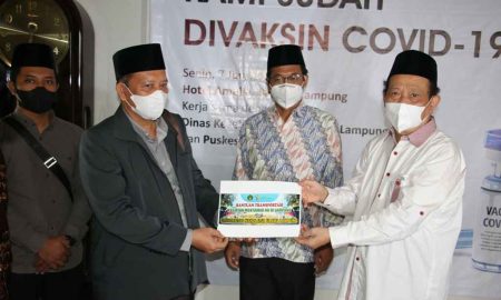 Pesantren Al-Munir dan UNU Lampung Serahkan Bantuan Puluhan Kendaraan Operasional untuk Muktamar Ke-34 NU
