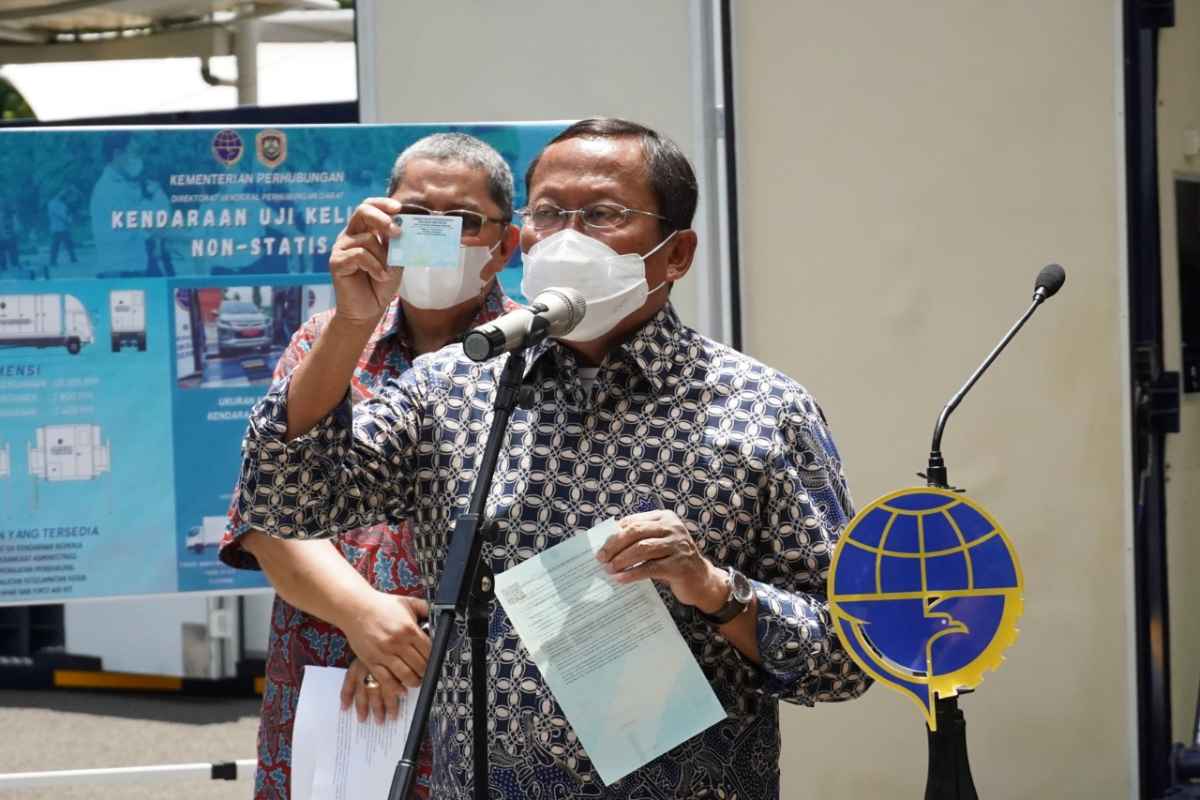 Kemenhub Tambah 11 Unit Kendaraan Uji Keliling Guna Tingkatkan Pelayanan Uji Berkala Di Daerah Kemenhub Tambah 11 Unit Kendaraan Uji Keliling Guna Tingkatkan Pelayanan Uji Berkala Di Daerah