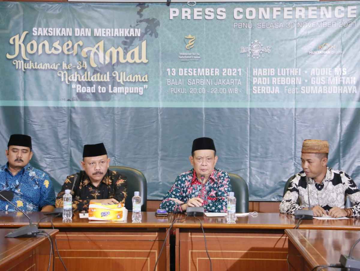Konser Amal Koin Muktamar NU Hadirkan Habib Luthfi, Gus Miftah, Addie MS, Padi Konser Amal Koin Muktamar NU Hadirkan Habib Luthfi, Gus Miftah, Addie MS, Padi