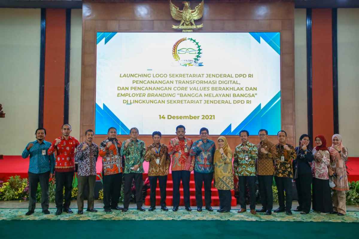 Logo Baru DPD, Nono Sampono Minta Kesekjenan DPD RI Bekerja Lebih Profesional Logo Baru DPD, Nono Sampono Minta Kesekjenan DPD RI Bekerja Lebih Profesional