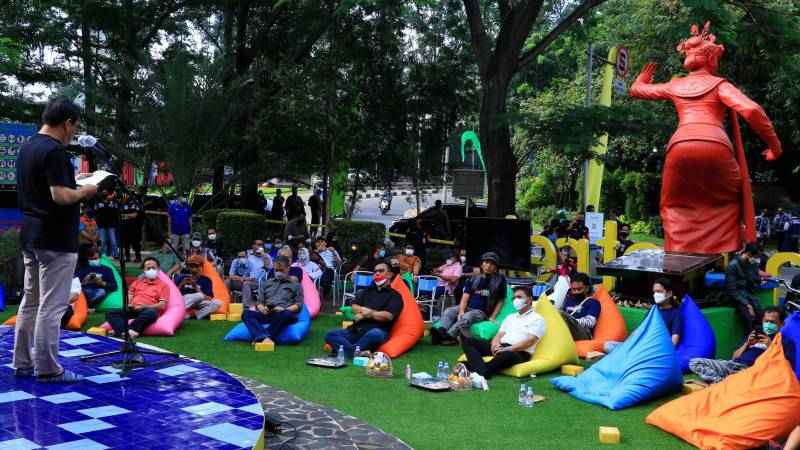 Ratusan Seniman Mural Bangkitkan Industri Pariwisata Kota Tangerang Ratusan Seniman Mural Bangkitkan Industri Pariwisata Kota Tangerang