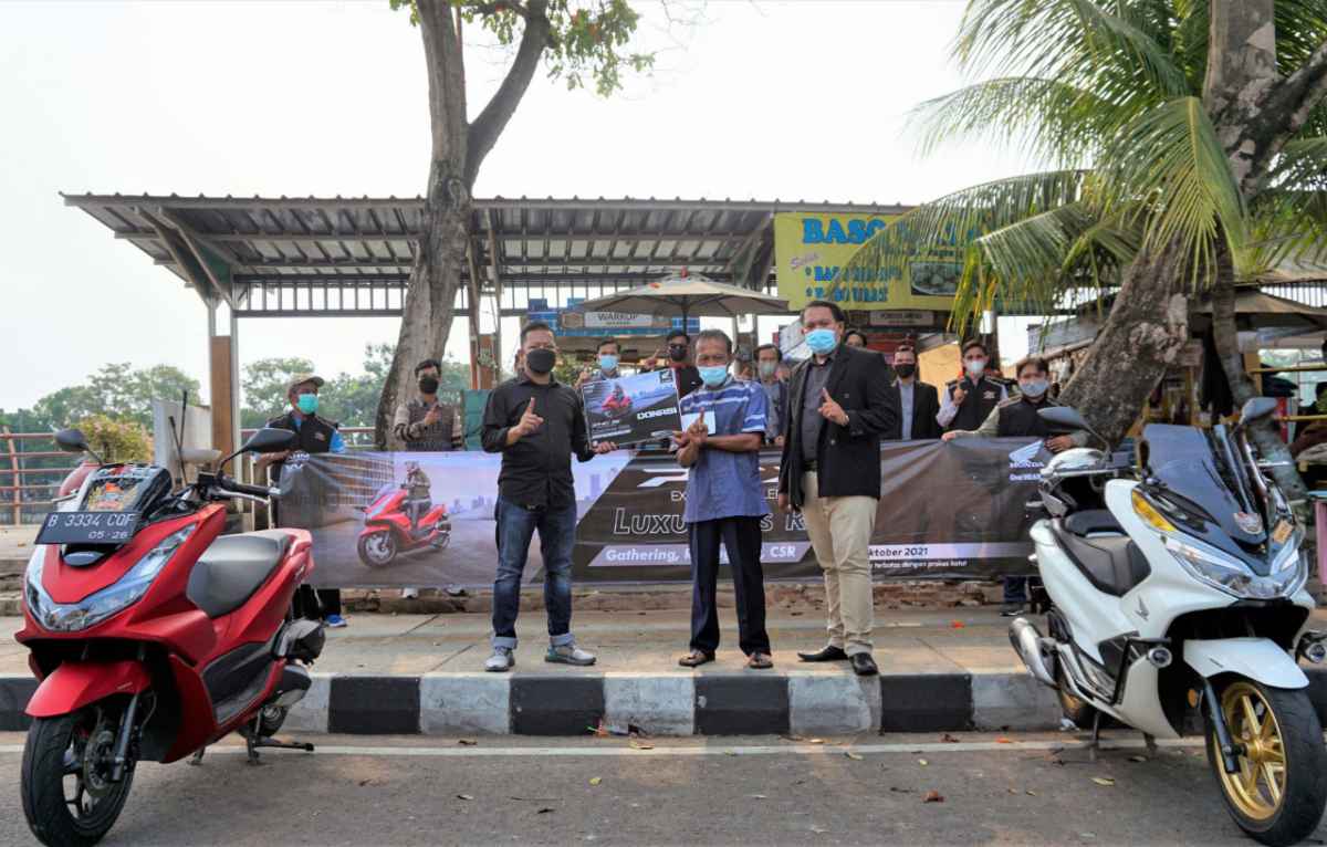 Komunitas Honda Bantu Modal Untuk UMKM di Kawasan Cisadane Komunitas Honda Bantu Modal Untuk UMKM di Kawasan Cisadane