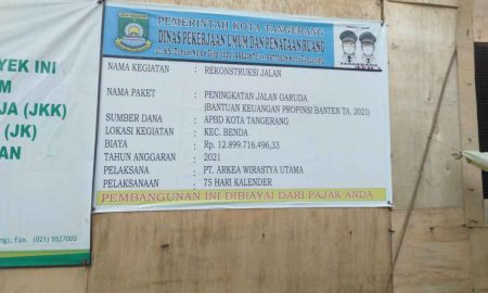 Warga Soroti Proyek Peningkatan Jalan Garuda Batu Ceper