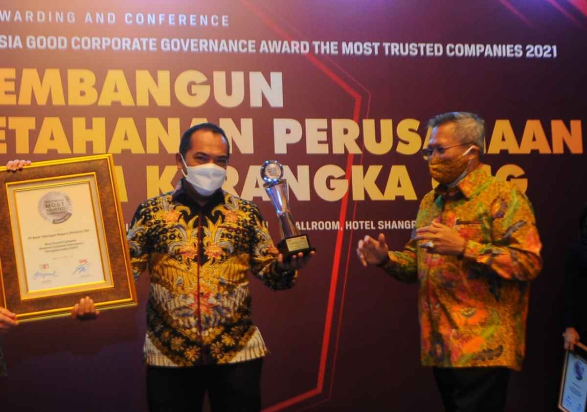 BTN Raih Penghargaan Most Trusted Company