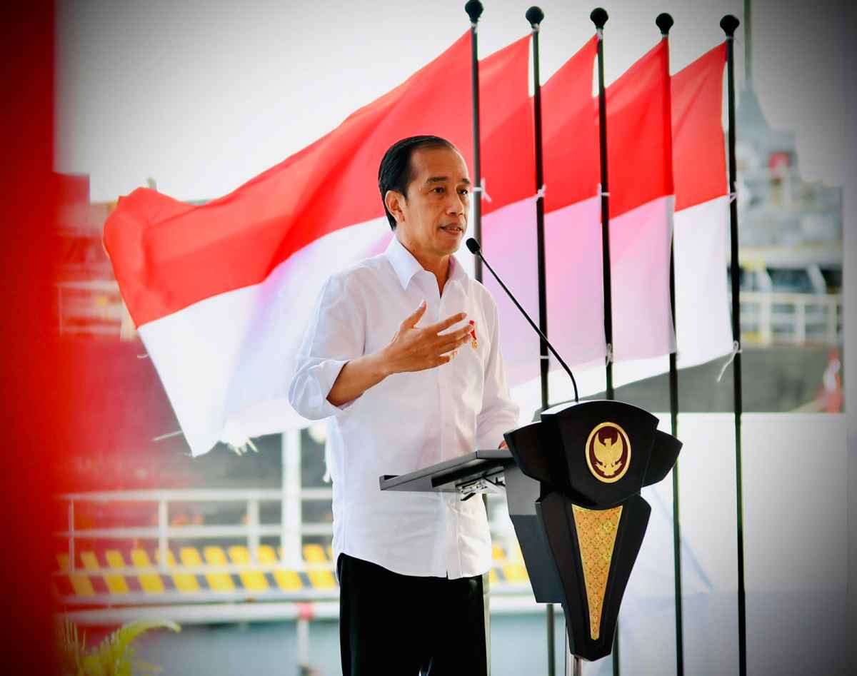 Presiden Jokowi Lepas Ekspor Perdana Smelter Grade Alumina