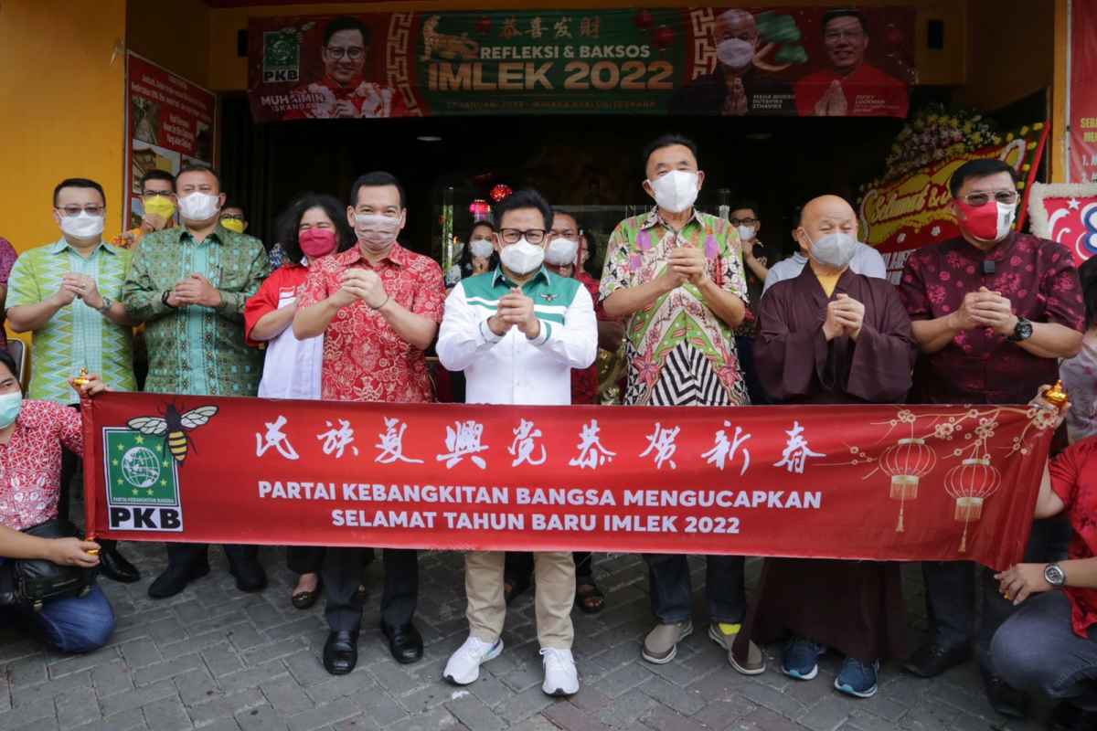 Refleksi Imlek 2573, Muhaimin: PKB Terhormat Menjadi Bagian Terwujudnya Kesetaraan