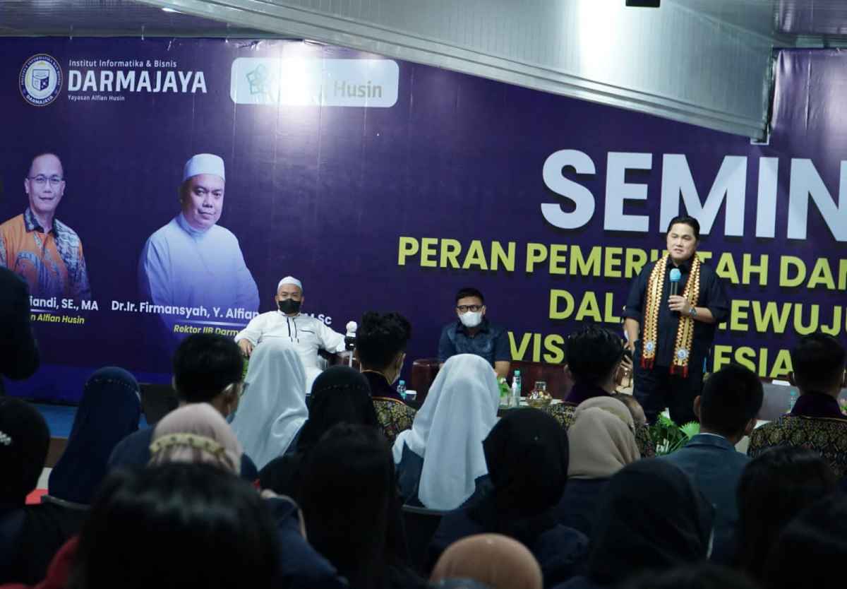Bukan Hanya Mimpi, Erick Thohir Ajak Generasi Muda Indonesia Wujudkan Indonesia Emas 2045 Bukan Hanya Mimpi, Erick Thohir Ajak Generasi Muda Indonesia Wujudkan Indonesia Emas 2045