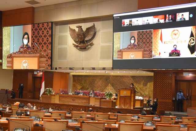 Pimpinan DPR Minta Pembangunan Ibu Kota Negara Tidak Bebani APBN Pimpinan DPR Minta Pembangunan Ibu Kota Negara Tidak Bebani APBN