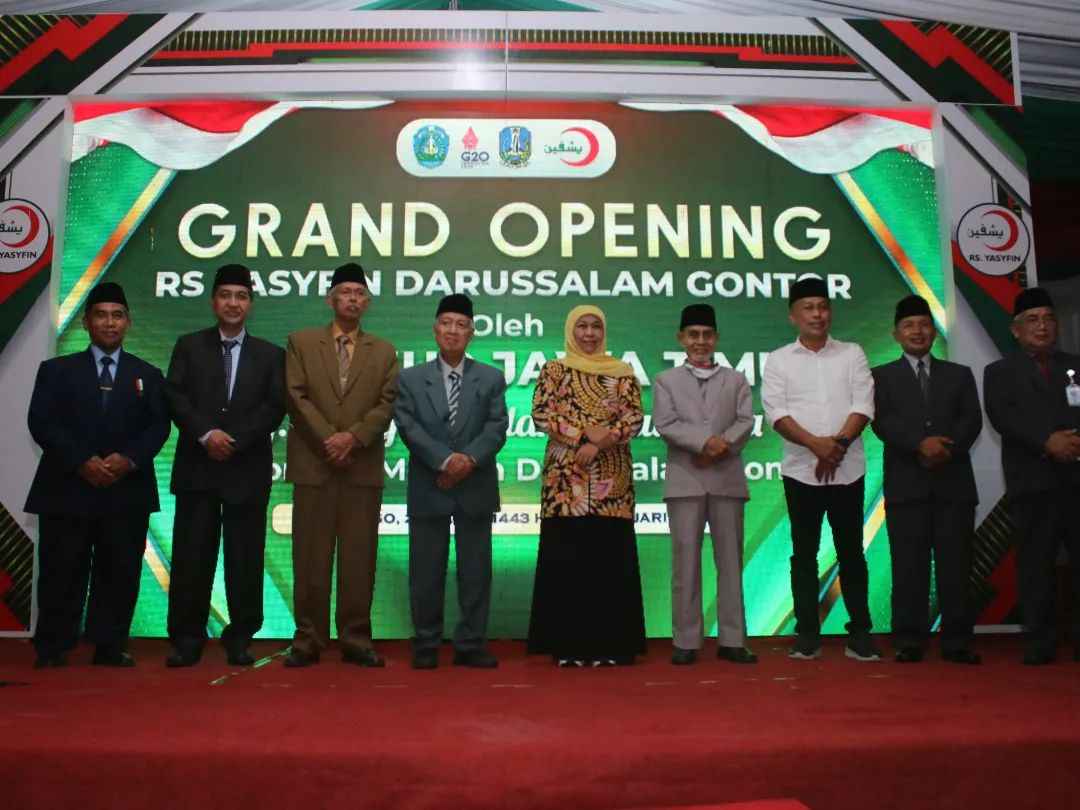 Gubernur Khofifah Resmikan RS Yasyfin Gontor, Ini Sempurnakan Kontribusi Gontor