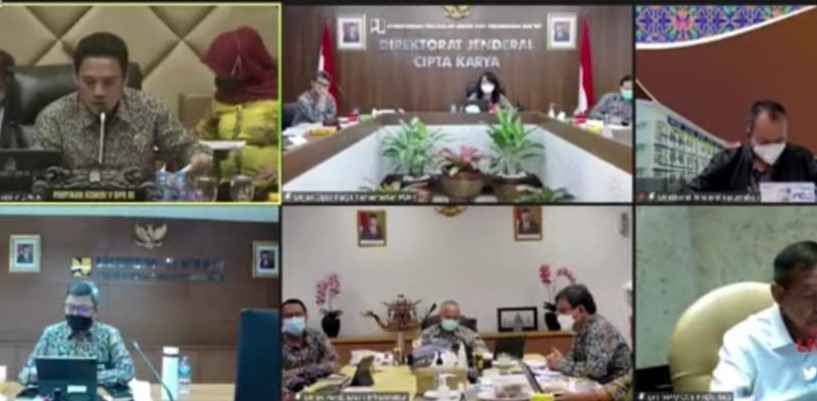 Awasi PSN, Andi Iwan Minta Para Dirjen PUPR Perketat Anggaran