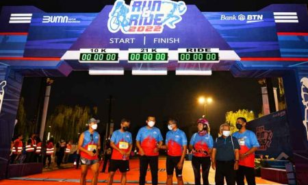 3000 Peserta Meriahkan BTN RUN & RIDE 2022