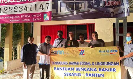 BTN Peduli Korban Banjir Serang Banten