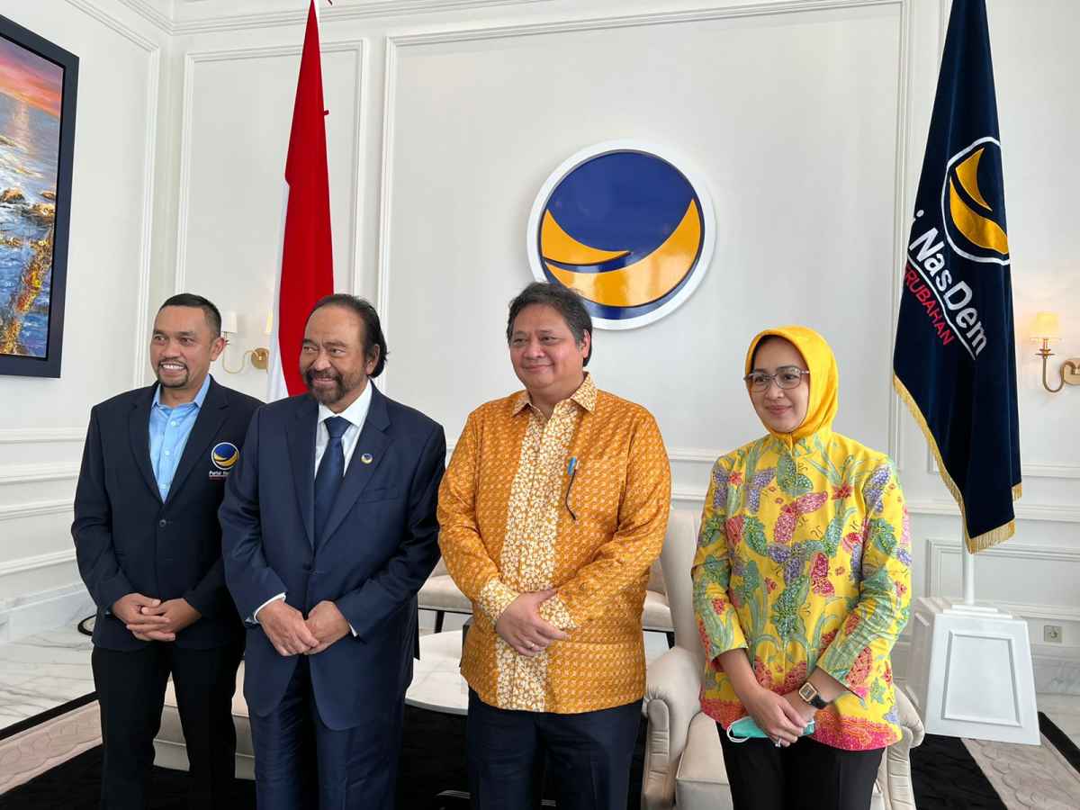 "Restu" Paloh-Airlangga, Gus Choi: Sahroni-Airin Segera Bersosialisasi Agar Elektabilitas Melesat "Restu" Paloh-Airlangga, Gus Choi: Sahroni-Airin Segera Bersosialisasi Agar Elektabilitas Melesat
