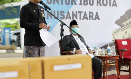 Jabar Berhasil Himpun Tanah dan Air untuk Ibu Kota Baru