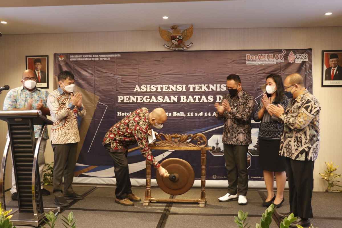 Kemendagri Gelar Asistensi Percepatan Penyelesaian Peta Batas Desa Untuk Provinsi Bali, NTB, dan Jambi Kemendagri Gelar Asistensi Percepatan Penyelesaian Peta Batas Desa Untuk Provinsi Bali, NTB, dan Jambi