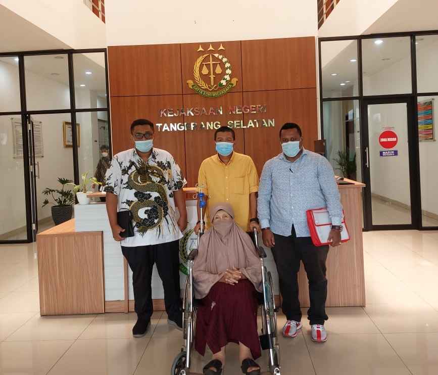 Pemkot Tangsel Lambat Tangani Kasus Dugaan Mafia Tanah Seorang Nenek Pemkot Tangsel Lambat Tangani Kasus Dugaan Mafia Tanah Seorang Nenek