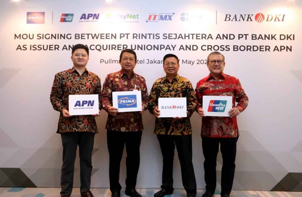 Perluas Jaringan Transaksi Antar Negara, Bank DKI Bersinergi Dengan PT Rintis Sejahtera Perluas Jaringan Transaksi Antar Negara, Bank DKI Bersinergi Dengan PT Rintis Sejahtera