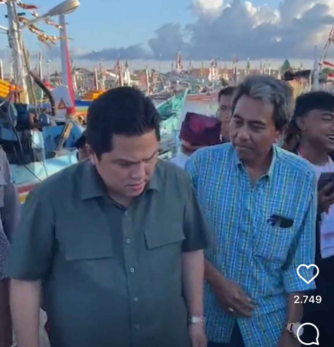 Kunjungi Nelayan Nusantara Erick Thohir Komitmen Perkuat Ekosistem Usaha Perikanan Nasional Kunjungi Nelayan Nusantara Erick Thohir Komitmen Perkuat Ekosistem Usaha Perikanan Nasional