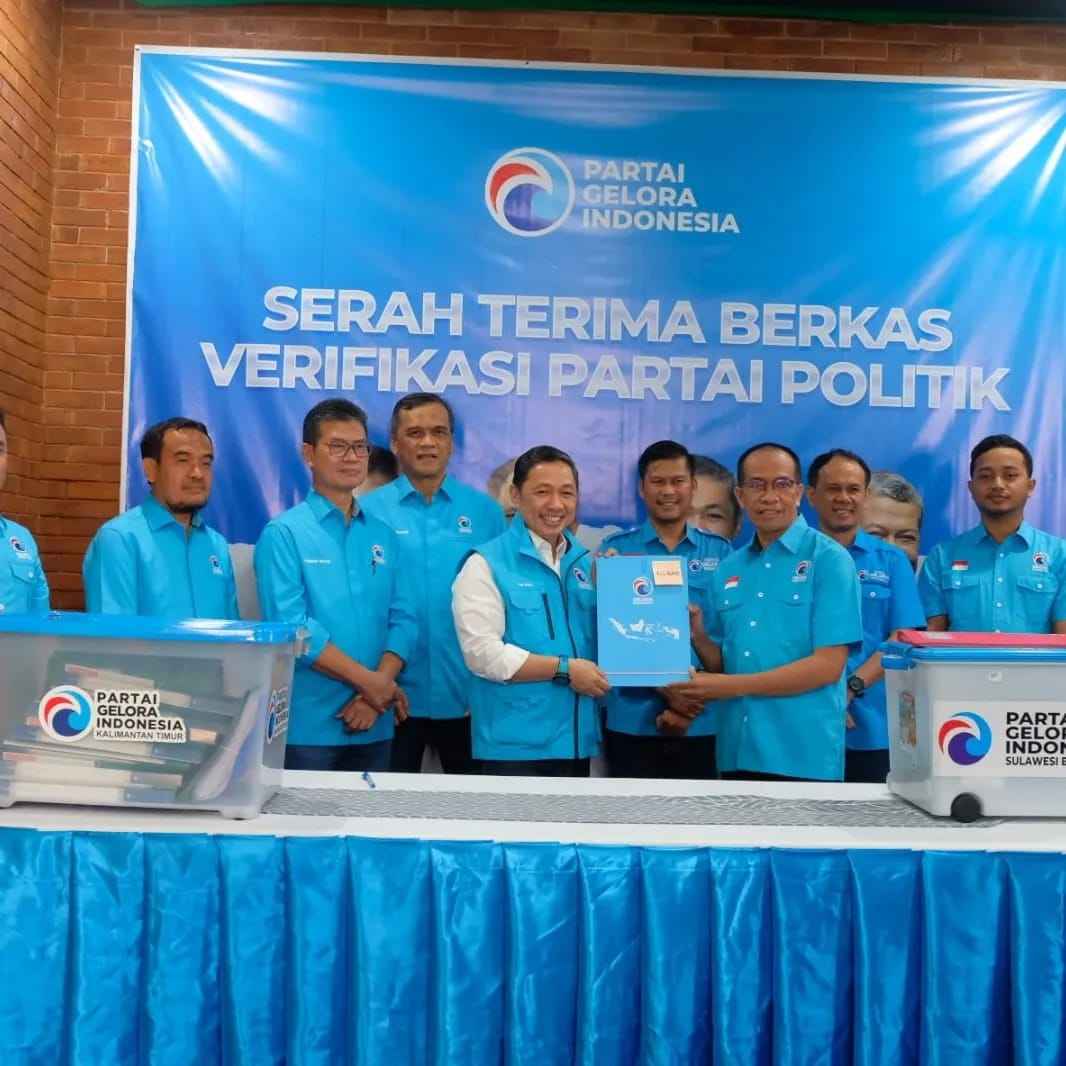 Diatur Bergelombang, Gelora Targetkan Verifikasi Parpol Selesai Akhir Mei 2022 Diatur Bergelombang, Gelora Targetkan Verifikasi Parpol Selesai Akhir Mei 2022